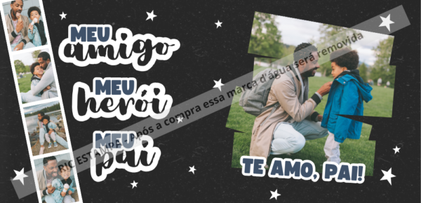 🌟Dia dos pais em preto e branco🌟