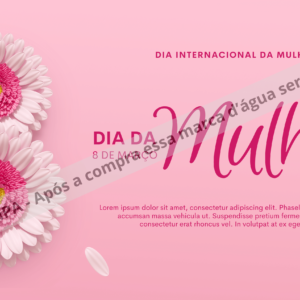 🌟Dia Da Mulher Moderno Rosa🌟